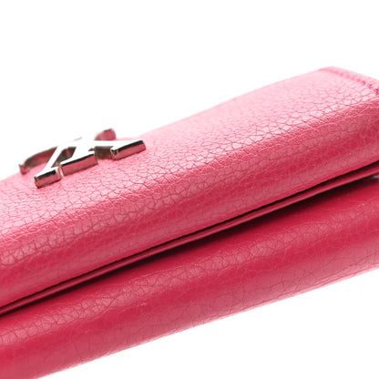 Louis Vuitton Calfskin Lockmini Wallet Hot Pink 8 of 15