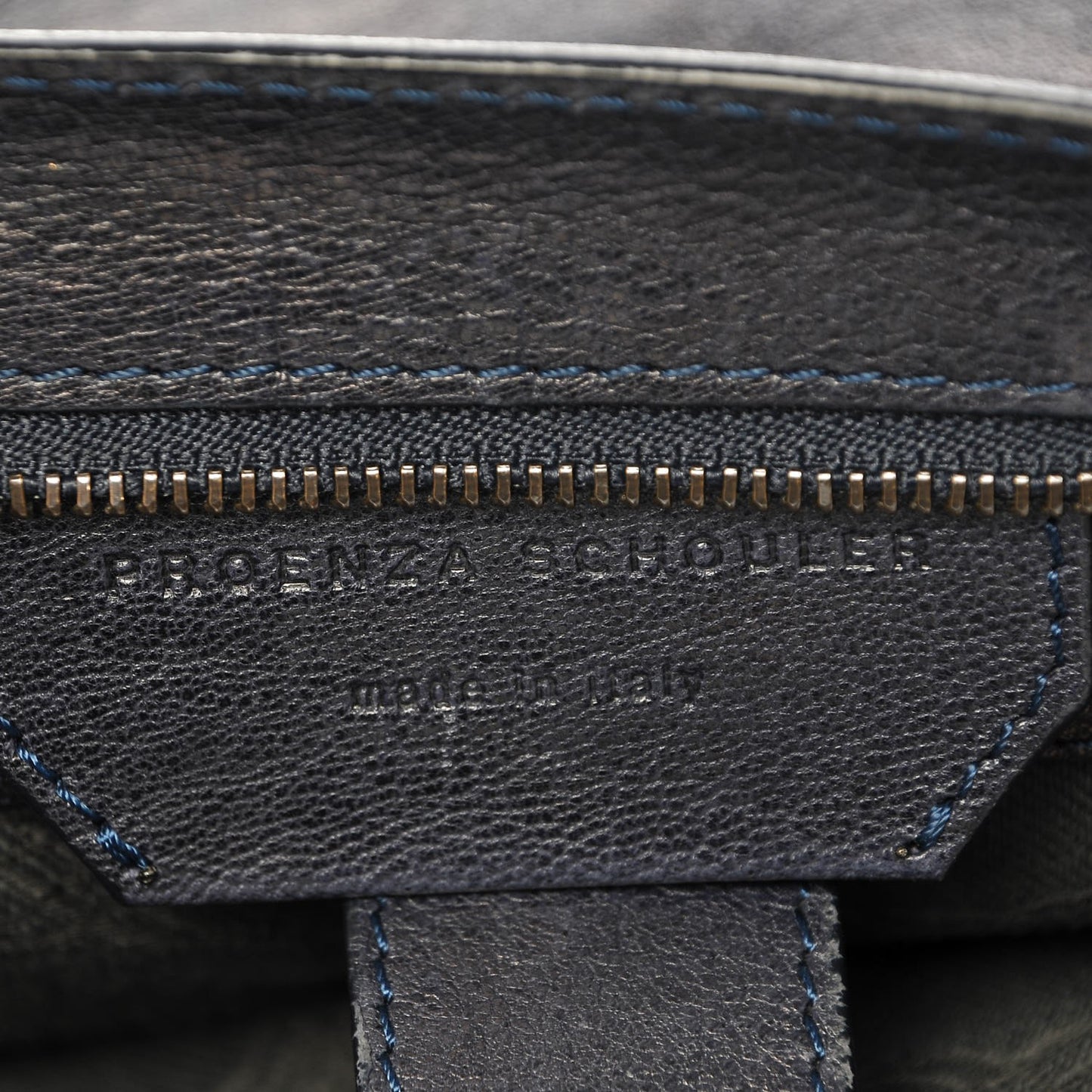 Lambskin Large PS1 Satchel Midnight