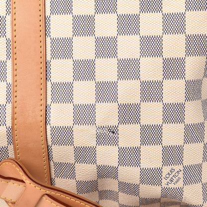 Louis Vuitton Damier Azur Keepall Bandouliere 45 8 of 14