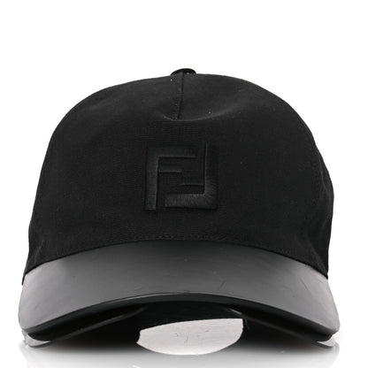 Fendi Cotton Suede Eyecap Shield Sunglasses With Baseball Cap 58 Black 4 of 9