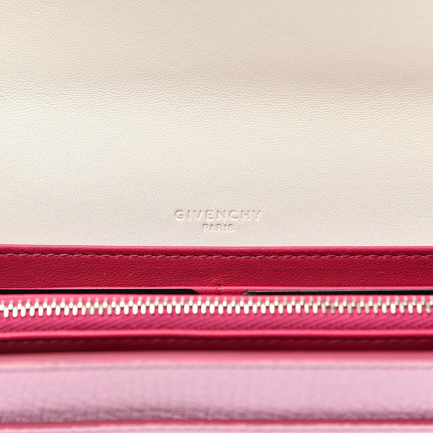 Givenchy Goatskin Pandora Flap Continental Wallet Bright Pink 6 of 11