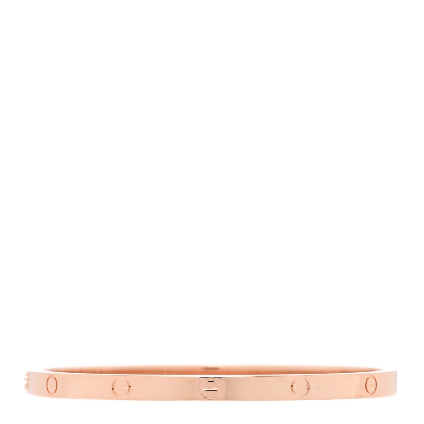 18K Pink Gold Small LOVE Bracelet 15