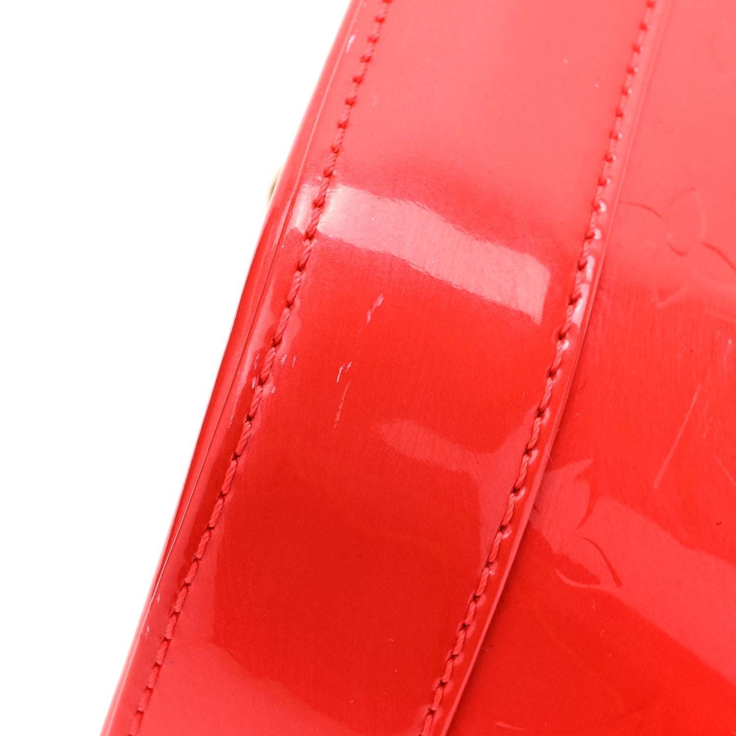Louis Vuitton Vernis Alma GM Rouge Grenadine 13 of 14