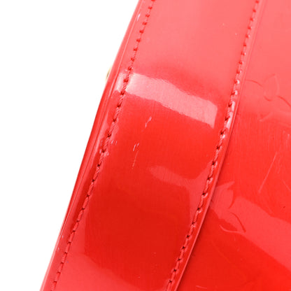 Louis Vuitton Vernis Alma GM Rouge Grenadine 13 of 14