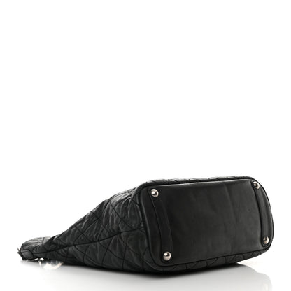 Chanel Iridescent Calfskin Quilted In The Mix Shopping Tote Black 5 of 20