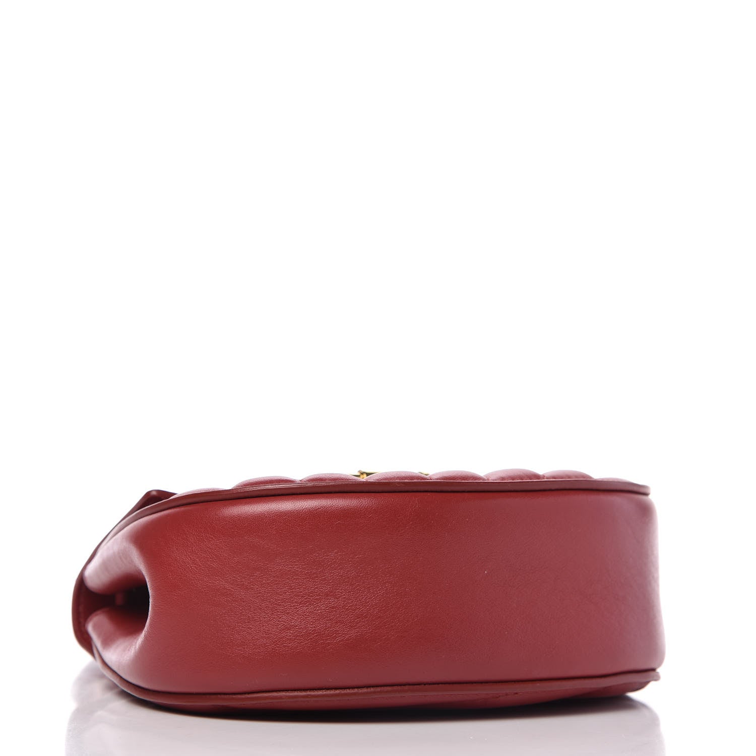 Chloe Calfskin Quilted Mini Drew Bijou Shoulder Bag Dahlia Red 5 of 10