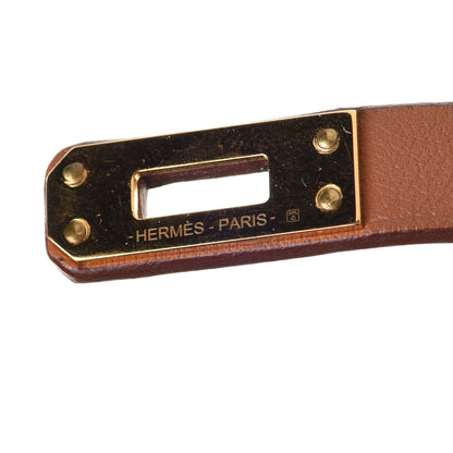 Hermes Swift Kelly Double Tour Bracelet T2 Gold 6 of 6