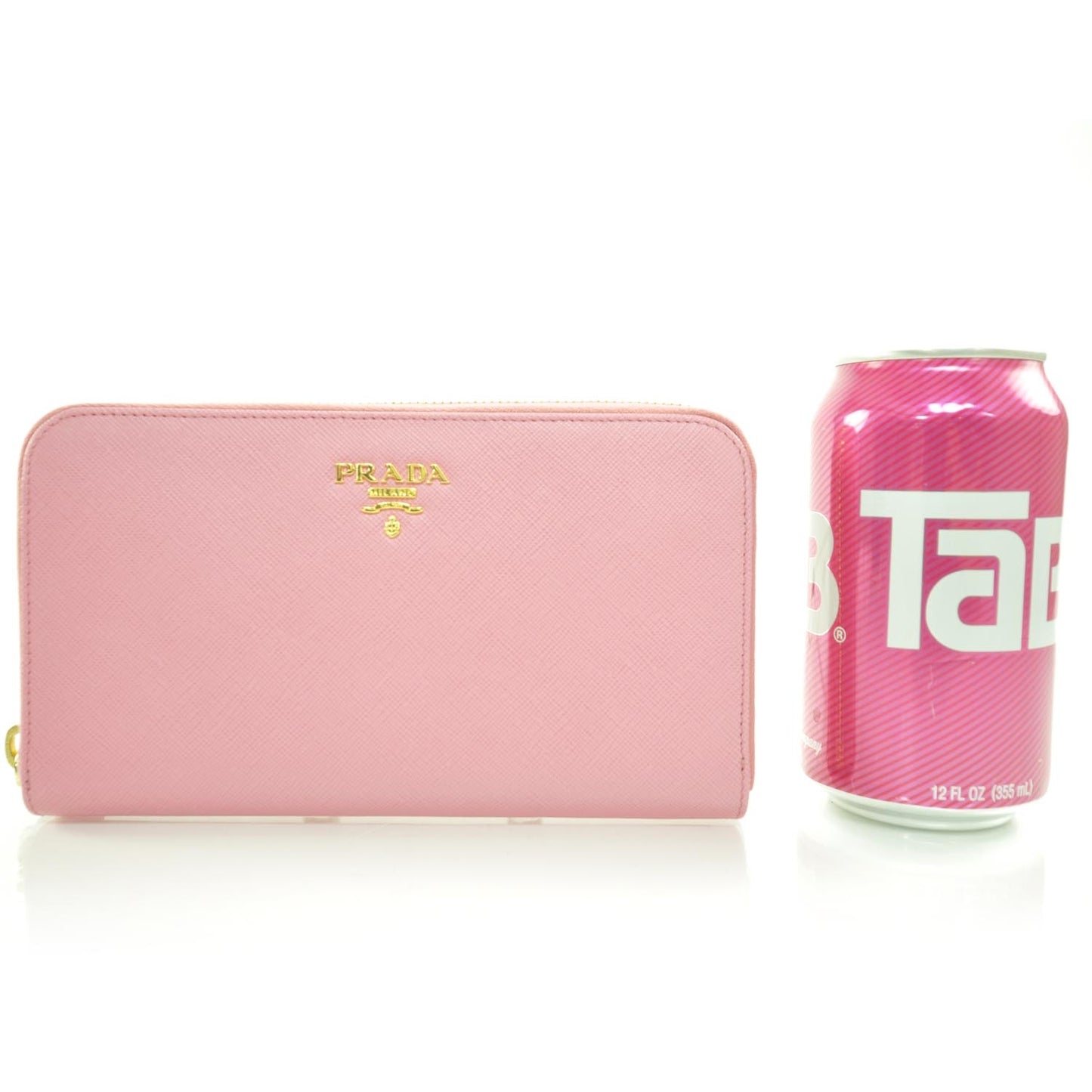 Saffiano Zip Around Wallet