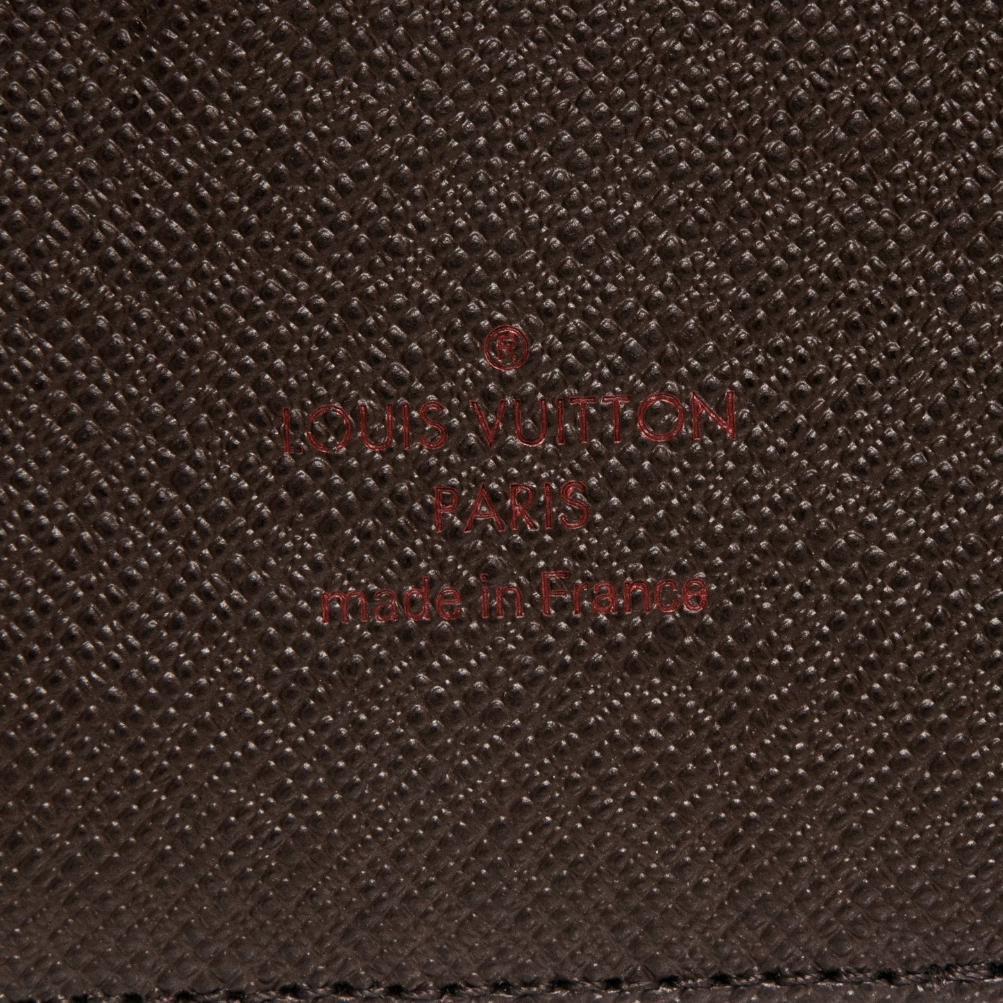 Damier Ebene Large Ring Agenda Cover