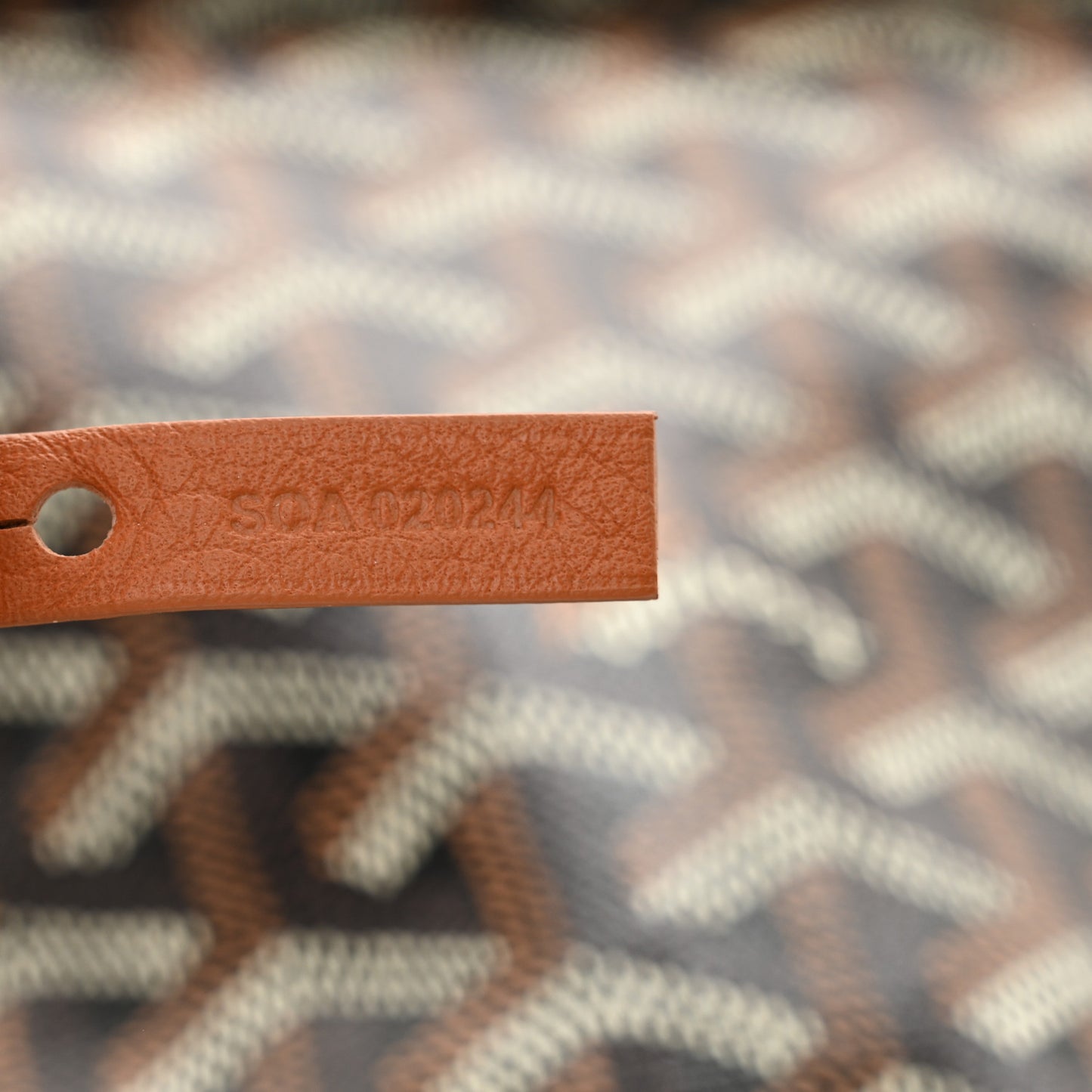 Goyardine Reversible Mini Anjou Black Gold