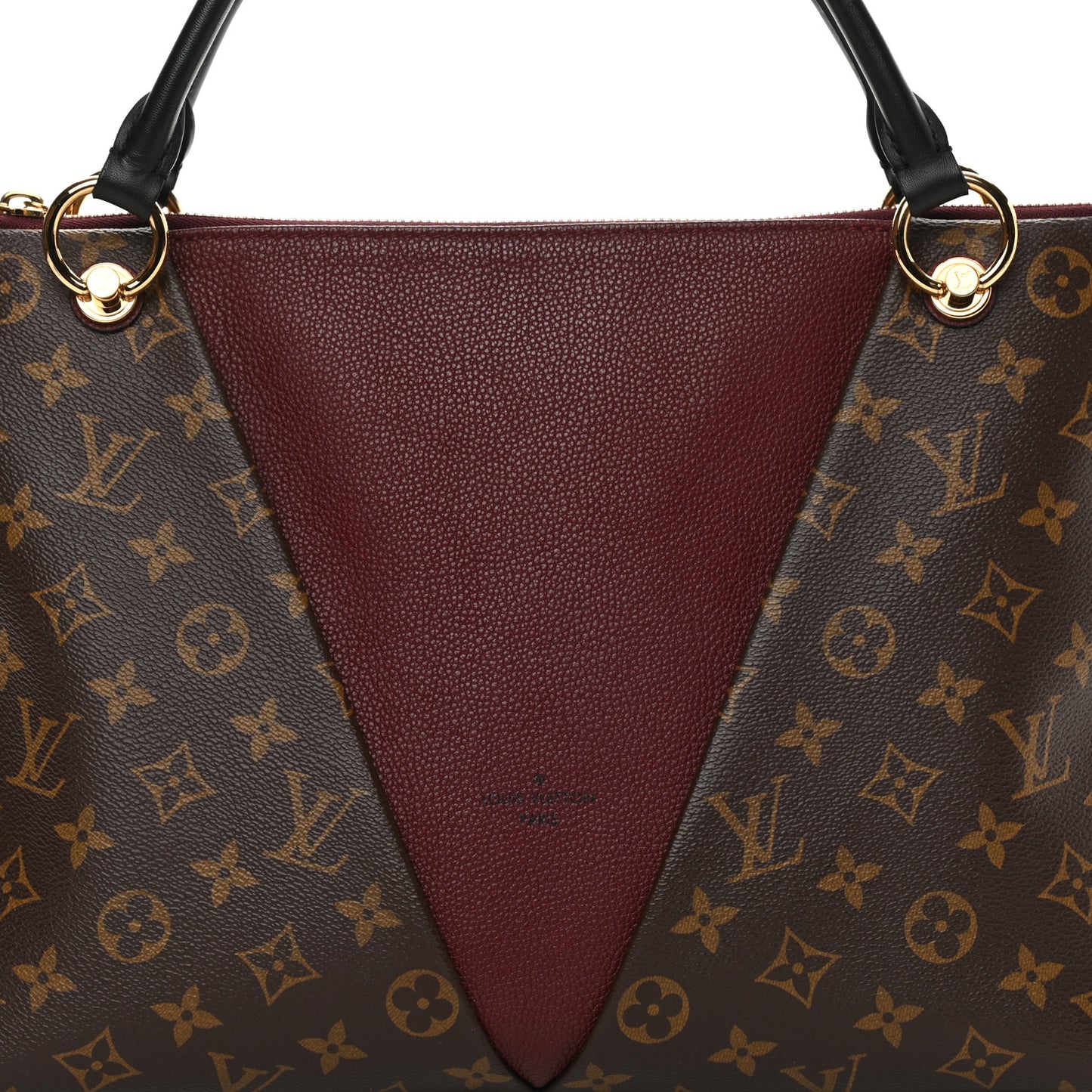 Monogram V Tote MM Bordeaux