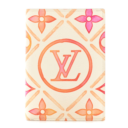 Louis Vuitton Monogram LV By the Pool Passport Cover NM Coral 1 of 6