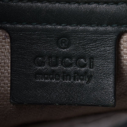 Gucci Monogram Calfskin Medium Lady Web Shoulder Bag Beige Green 8 of 18