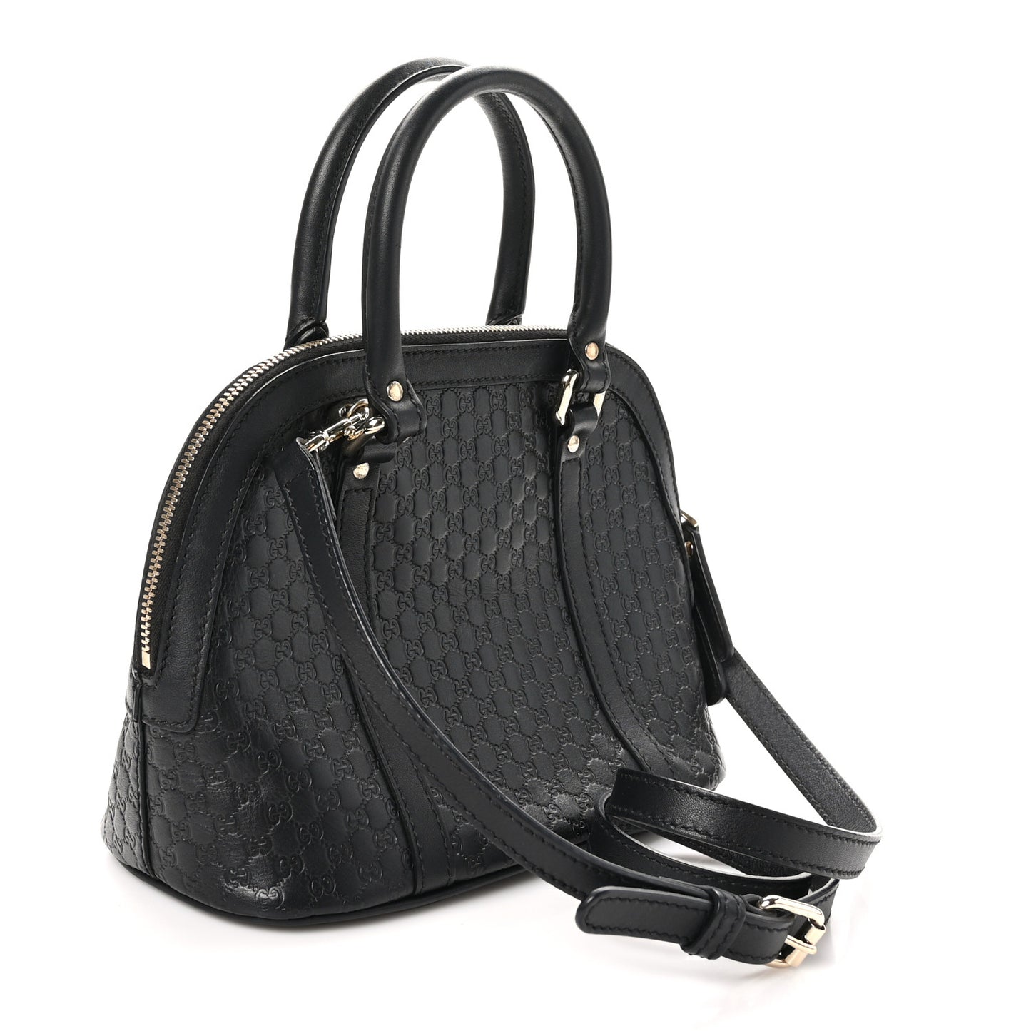 Microguccissima Mini Dome Bag Black