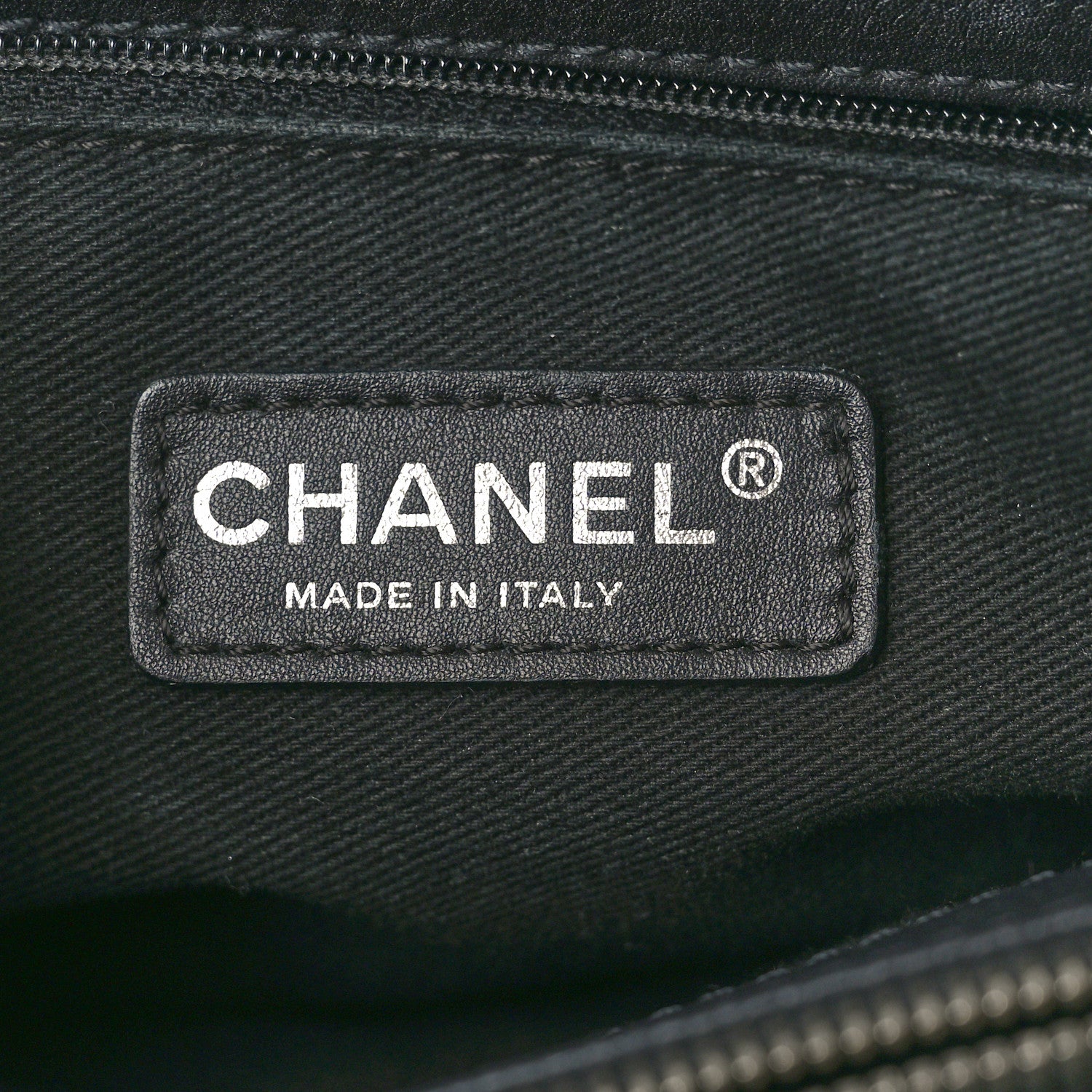 Chanel Caviar Quilted Grand Shopping Tote GST Black 6 of 10