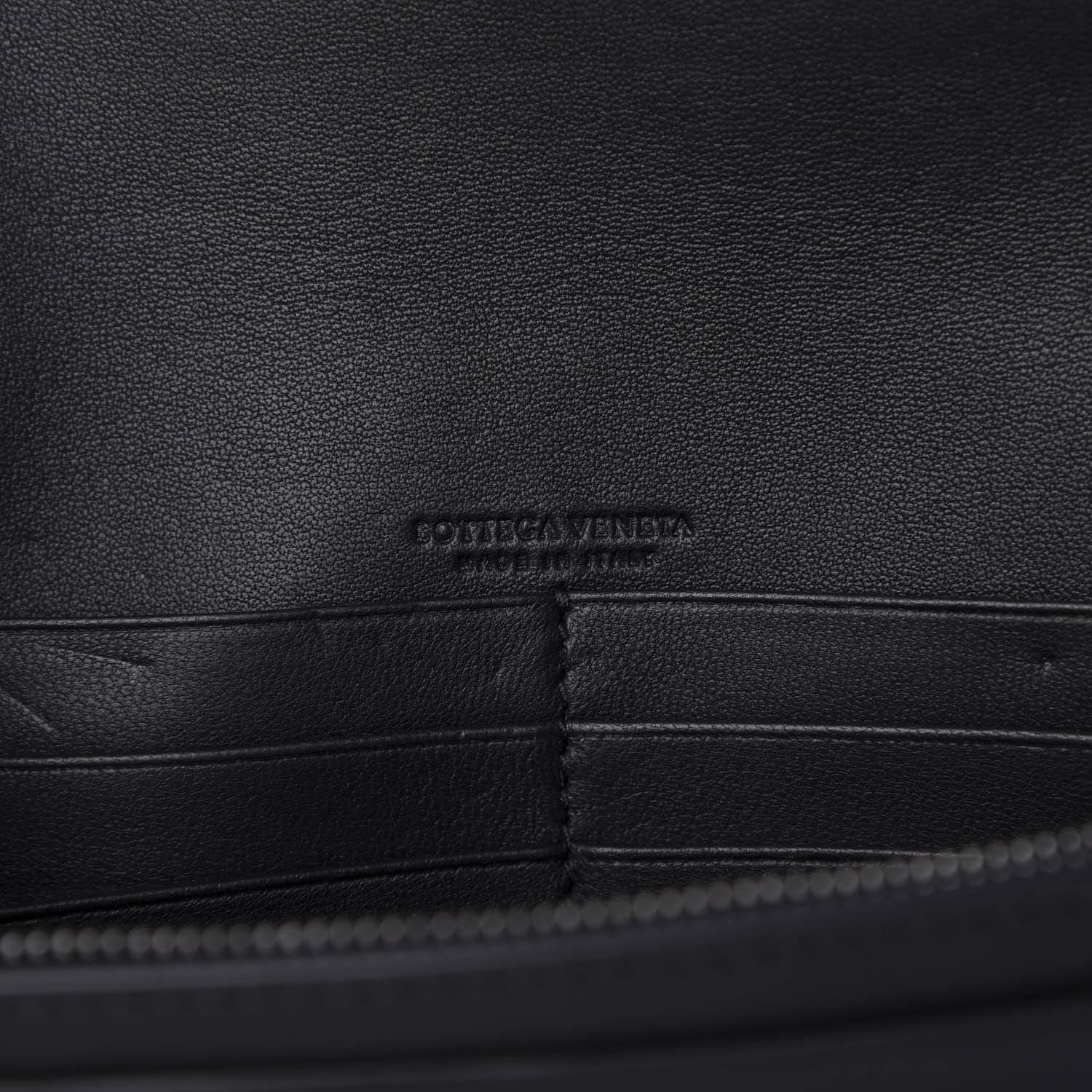 Bottega Veneta Nappa Intrecciato Continental Wallet on Chain Black 8 of 9