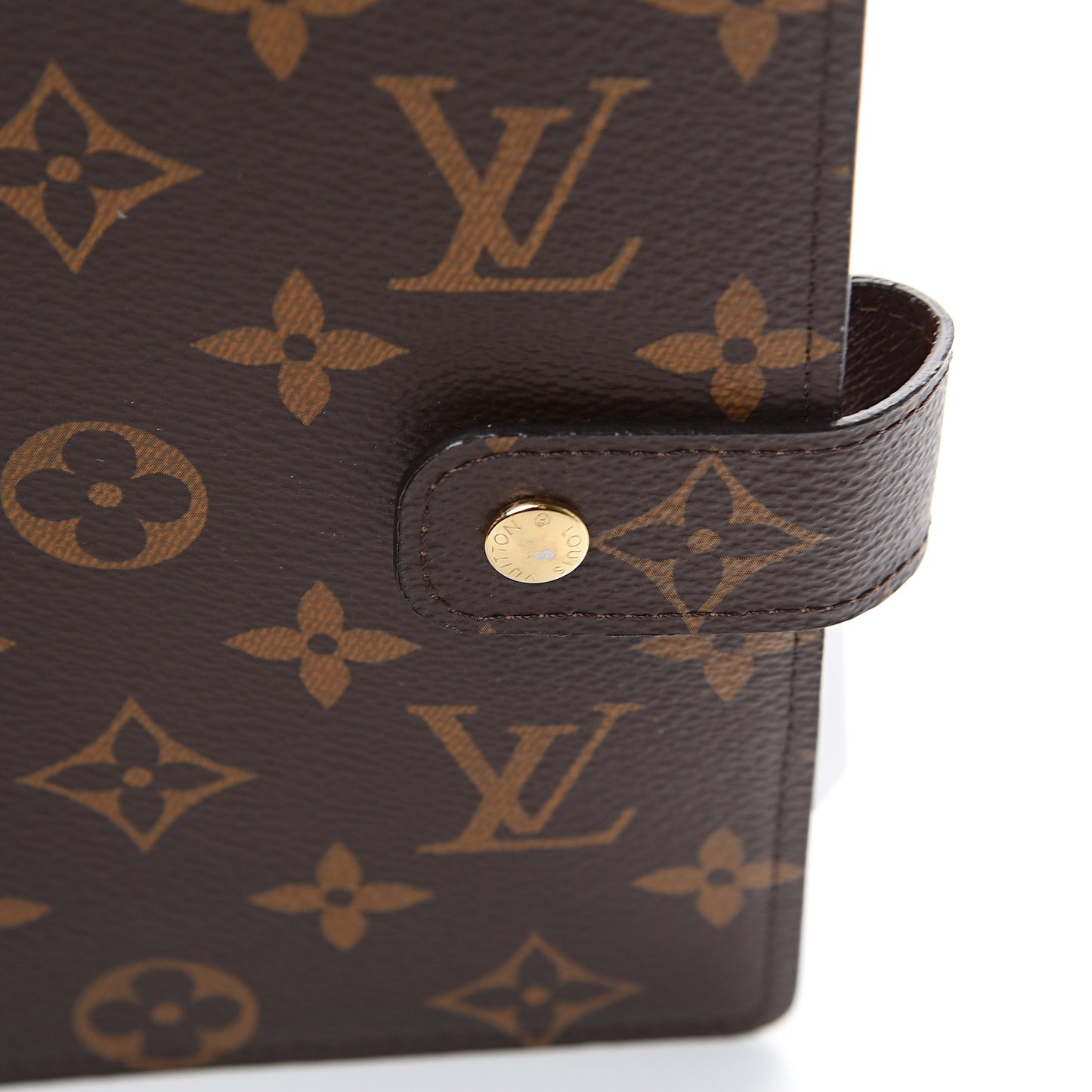 Monogram Medium Ring Agenda Cover