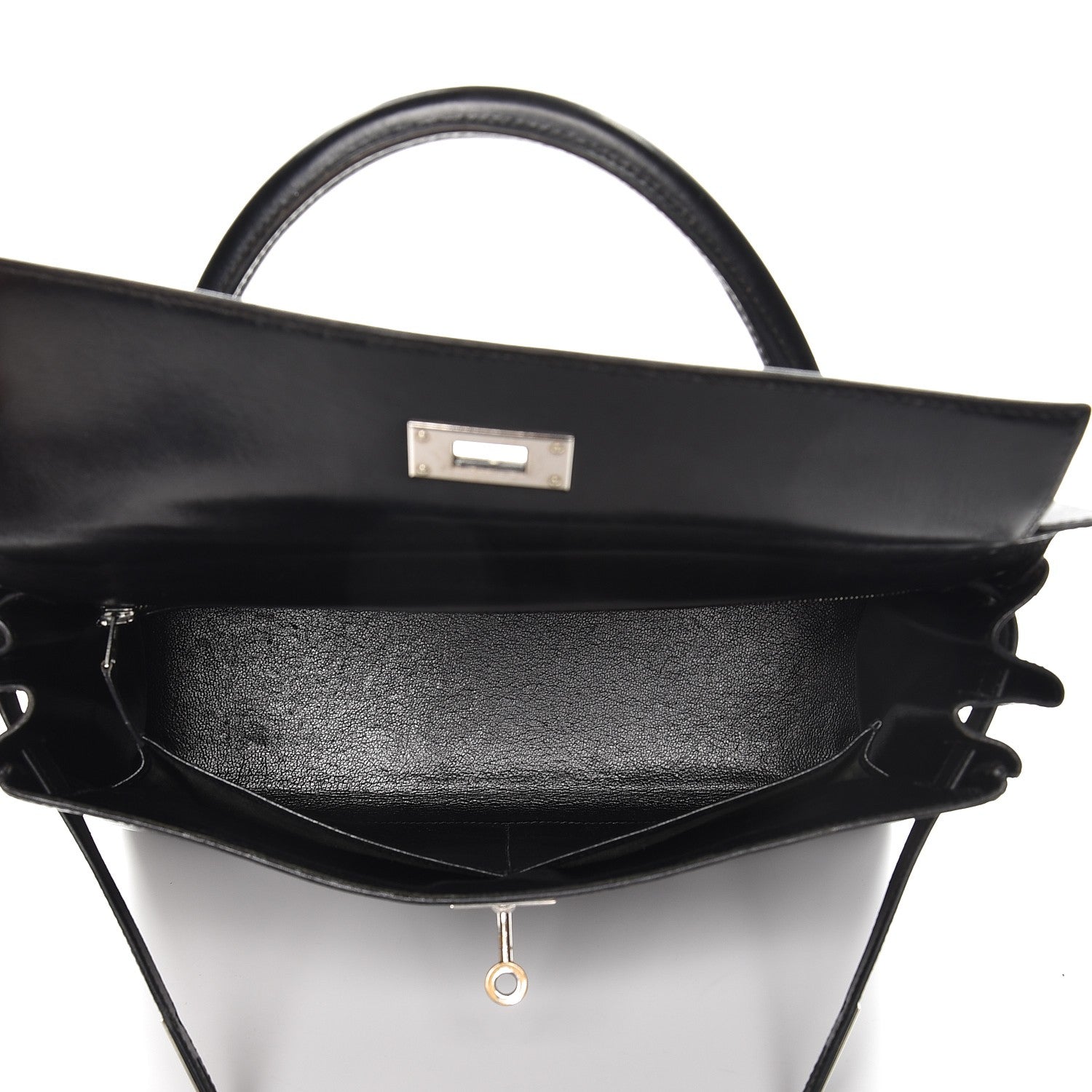Hermes Box Kelly Retourne 32 Black 8 of 48