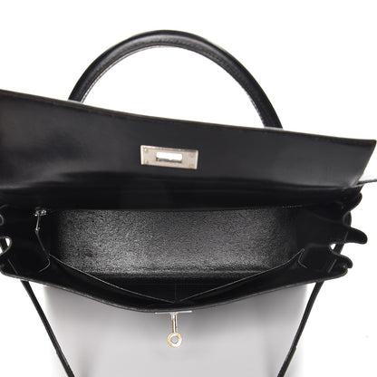 Hermes Box Kelly Retourne 32 Black 8 of 48