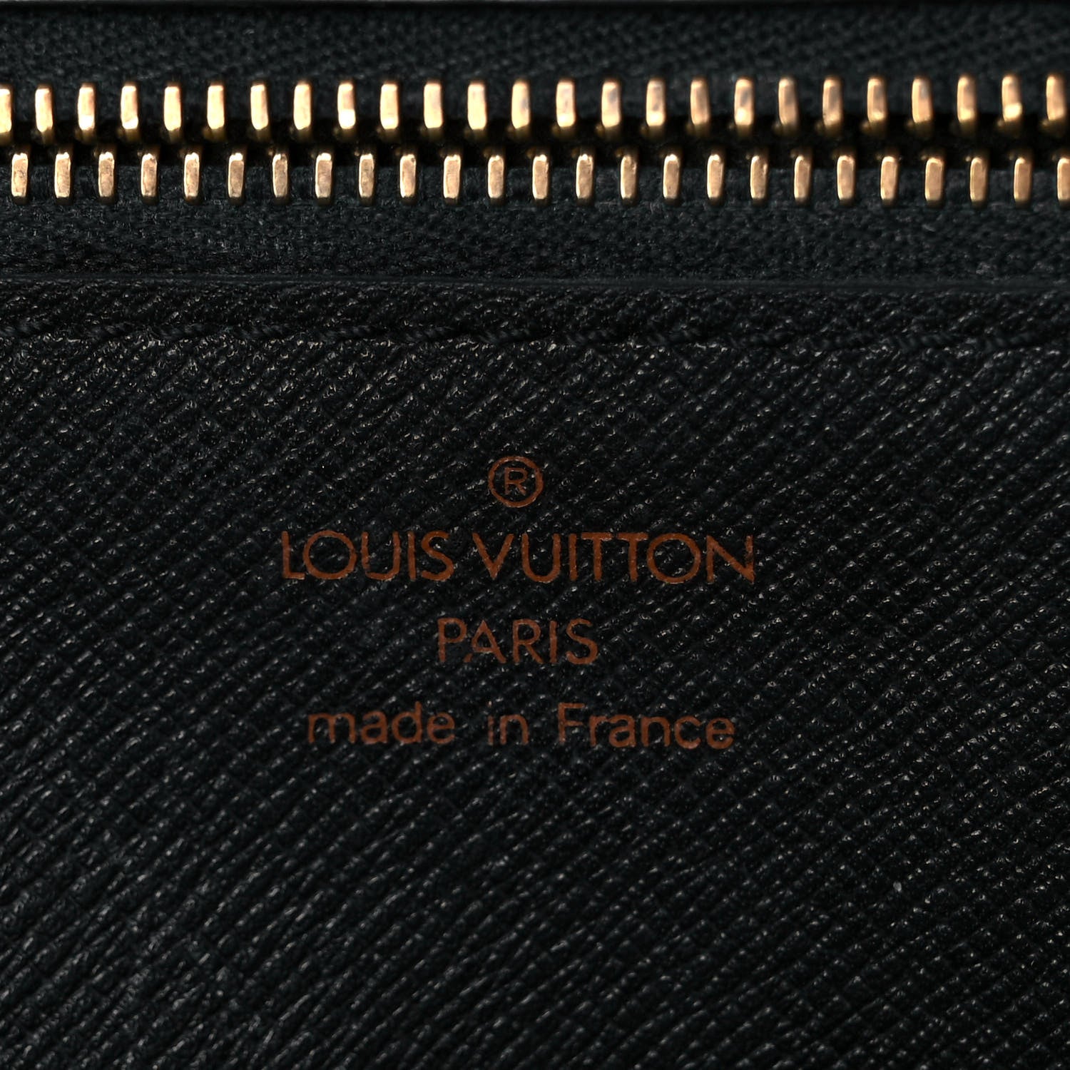 Louis Vuitton Epi Pochette Sellier Dragonne Clutch Black 7 of 14