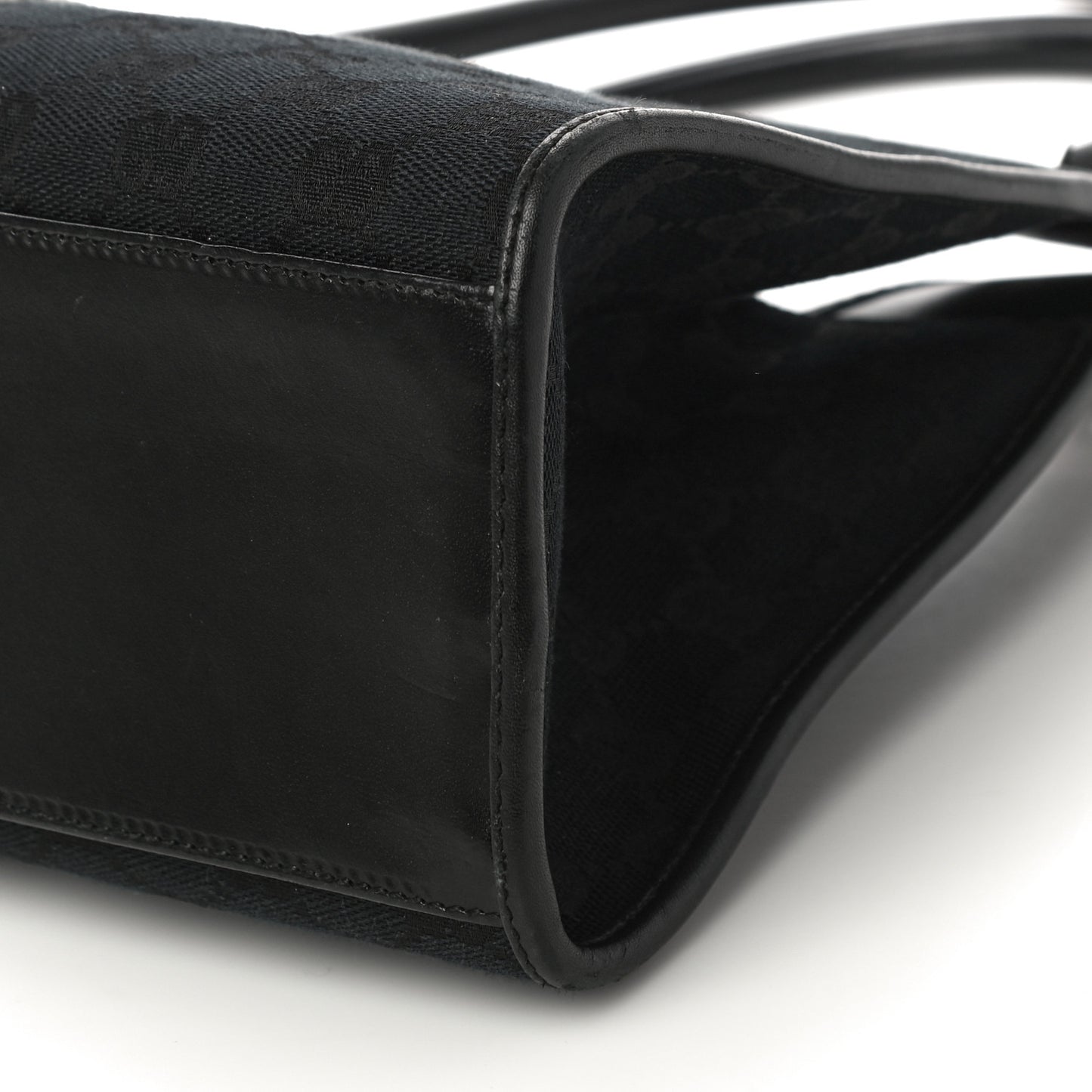Monogram Bardot Shoulder Bag Black