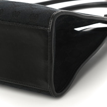 Gucci Monogram Bardot Shoulder Bag Black 9 of 11
