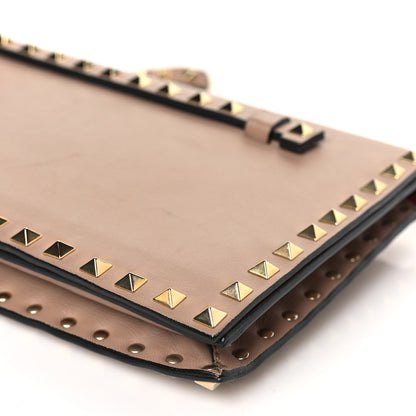 Valentino Garavani Nappa Rockstud Wristlet Clutch Alpaca 8 of 9