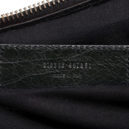 Balenciaga Agneau Giant 21 Silver Hardware Folder Black 10 of 11