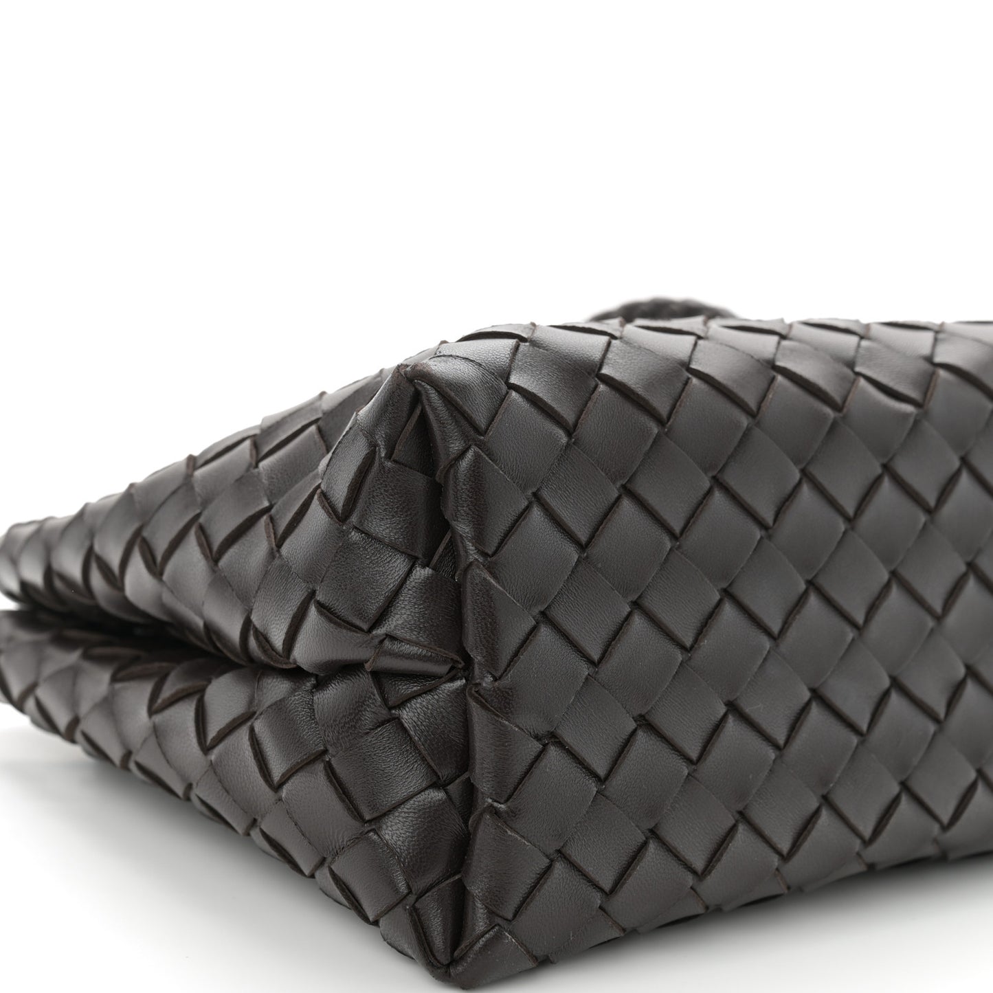 Nappa Intrecciato Small Andiamo Shoulder Bag Fondant