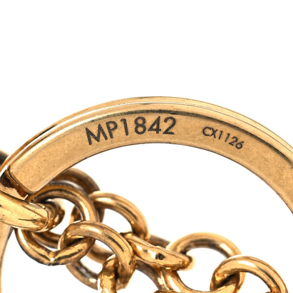 Louis Vuitton Reverse Monogram Night Lights Bag Charm Key Ring 4 of 4
