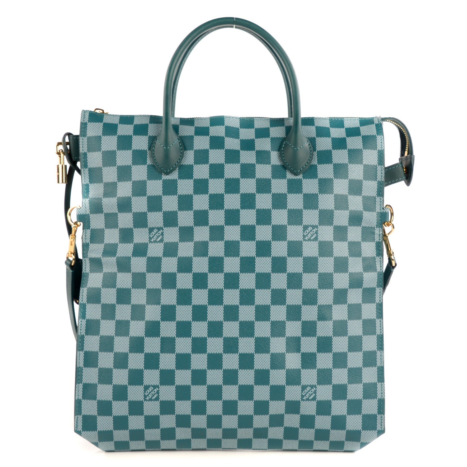 Louis Vuitton Damier Couleur Mobil Bag Cyan 1 of 7