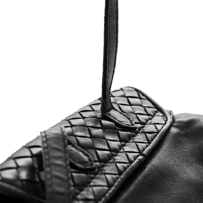 Bottega Veneta Nappa Intrecciato Small Backpack Black 11 of 12