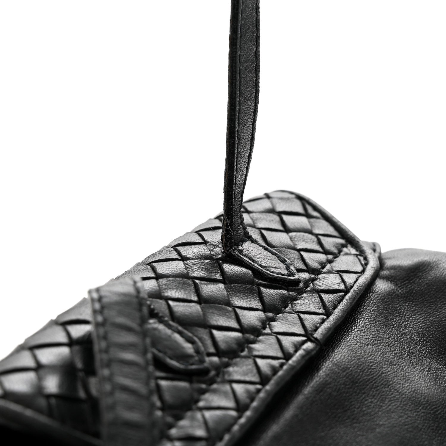 Bottega Veneta Nappa Intrecciato Small Backpack Black 11 of 12