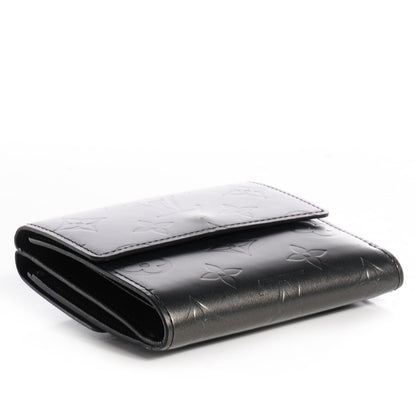 Louis Vuitton Mat Monogram Elise Wallet Black 6 of 16