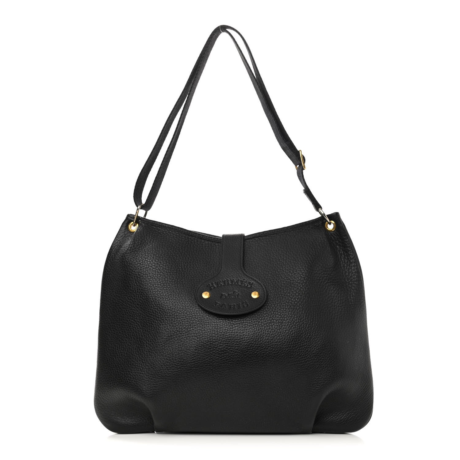 Hermes Taurillon Clemence Rodeo Black 1 of 16