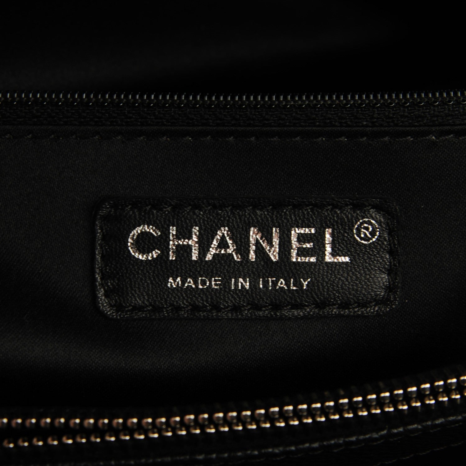 Chanel Caviar Quilted XL Grand Shopping Tote GST Black 5 of 7