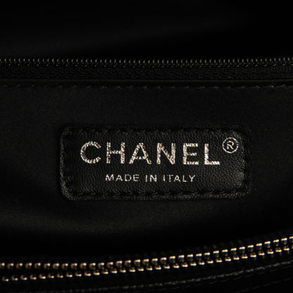 Chanel Caviar Quilted XL Grand Shopping Tote GST Black 5 of 7