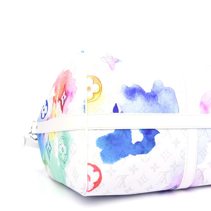 Louis Vuitton Monogram Watercolor Keepall Bandouliere 50 Multicolor 6 of 8