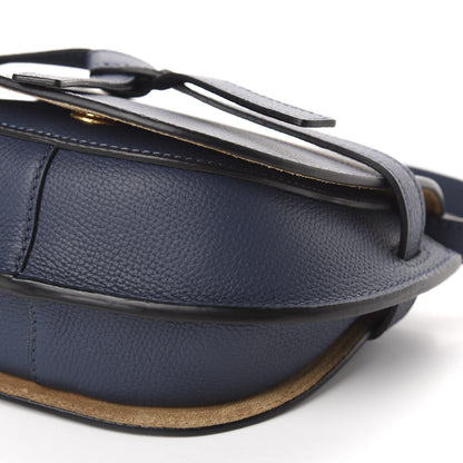 Loewe Pebble Grain Calfskin Mini Gate Dual Bag Ocean 7 of 9