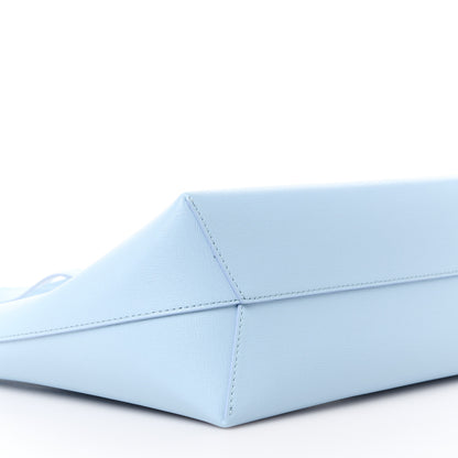 Mansur Gavriel Saffiano Small Zip Tote Light Blue 9 of 11