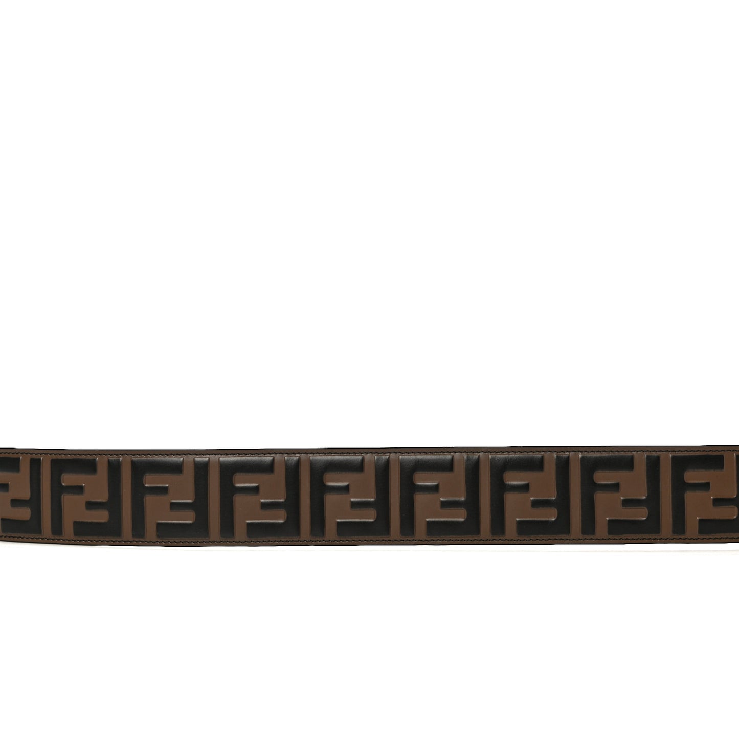 Vitello Century Bi-Color FF 1974 Embossed Strap You Maya Black