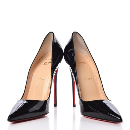 Christian Louboutin Patent So Kate 120 Pumps 39.5 Black 5 of 13