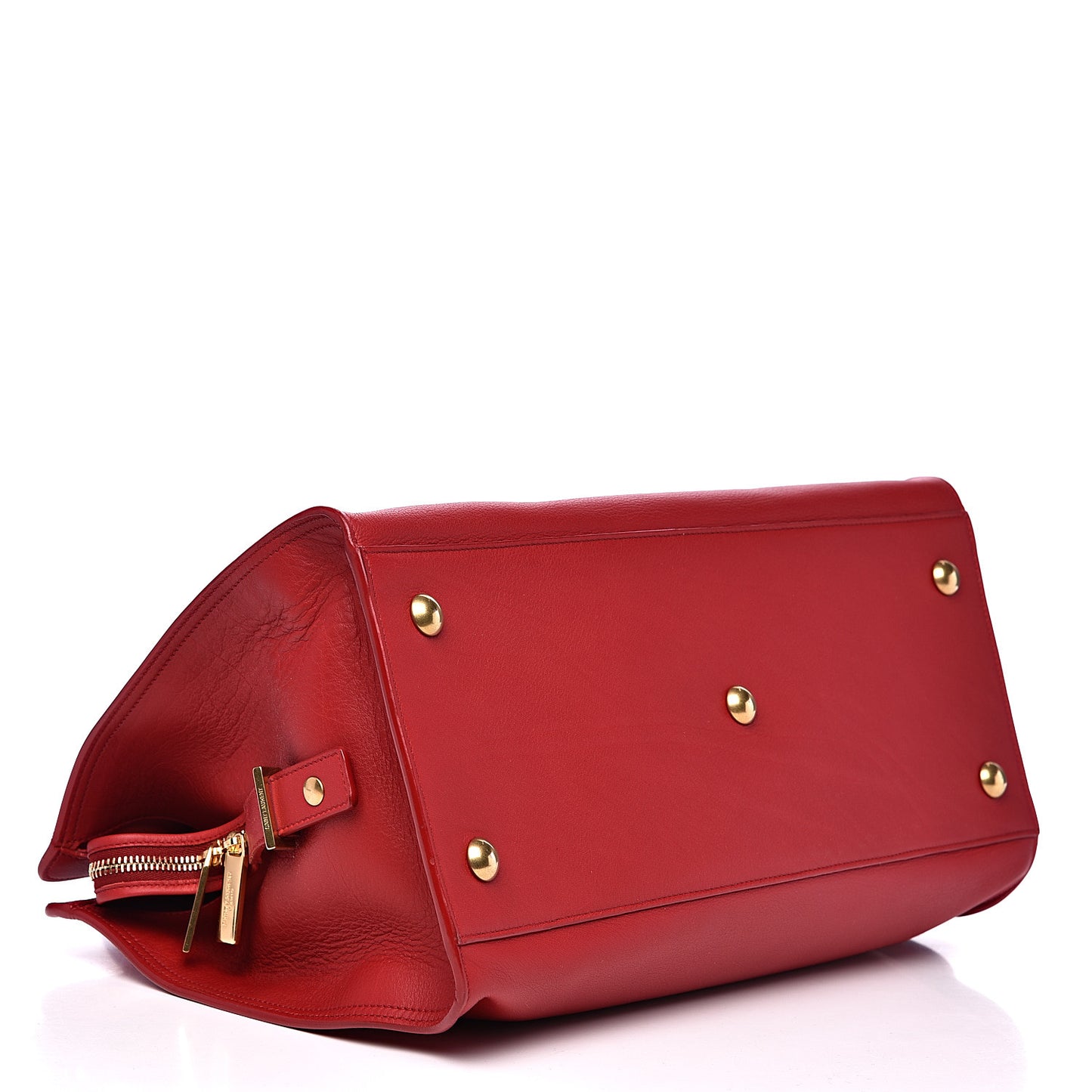 Calfskin Medium Classic Y Cabas Red