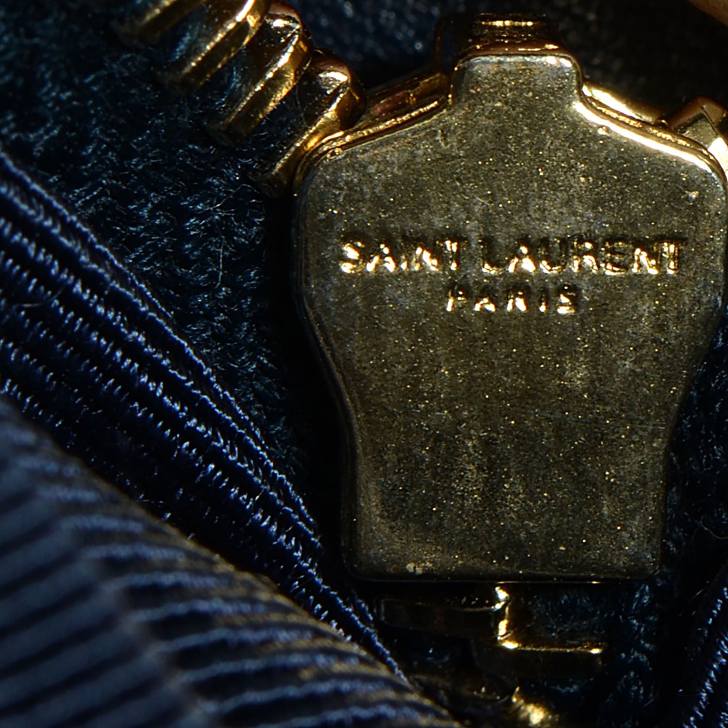 Saint Laurent Calfskin Small Sac De Jour Navy 7 of 8