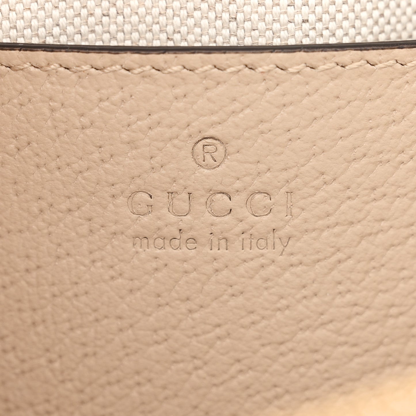 GG Supreme Monogram Textured Dollar Calfskin Web Small Ophidia Dome Shoulder Beige Mystic White Oatmeal