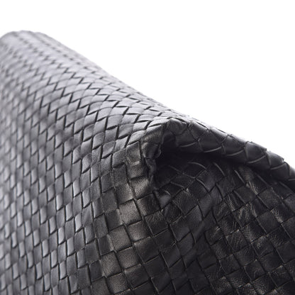Bottega Veneta Nappa Intrecciato Parachute Bag Black 11 of 14