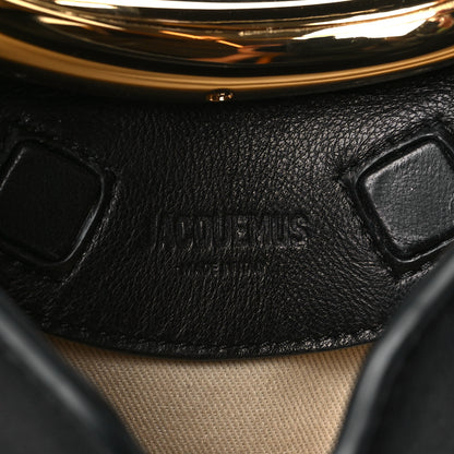 Jacquemus Lambskin Le Calino Ring Top Handle Bag Black 5 of 8