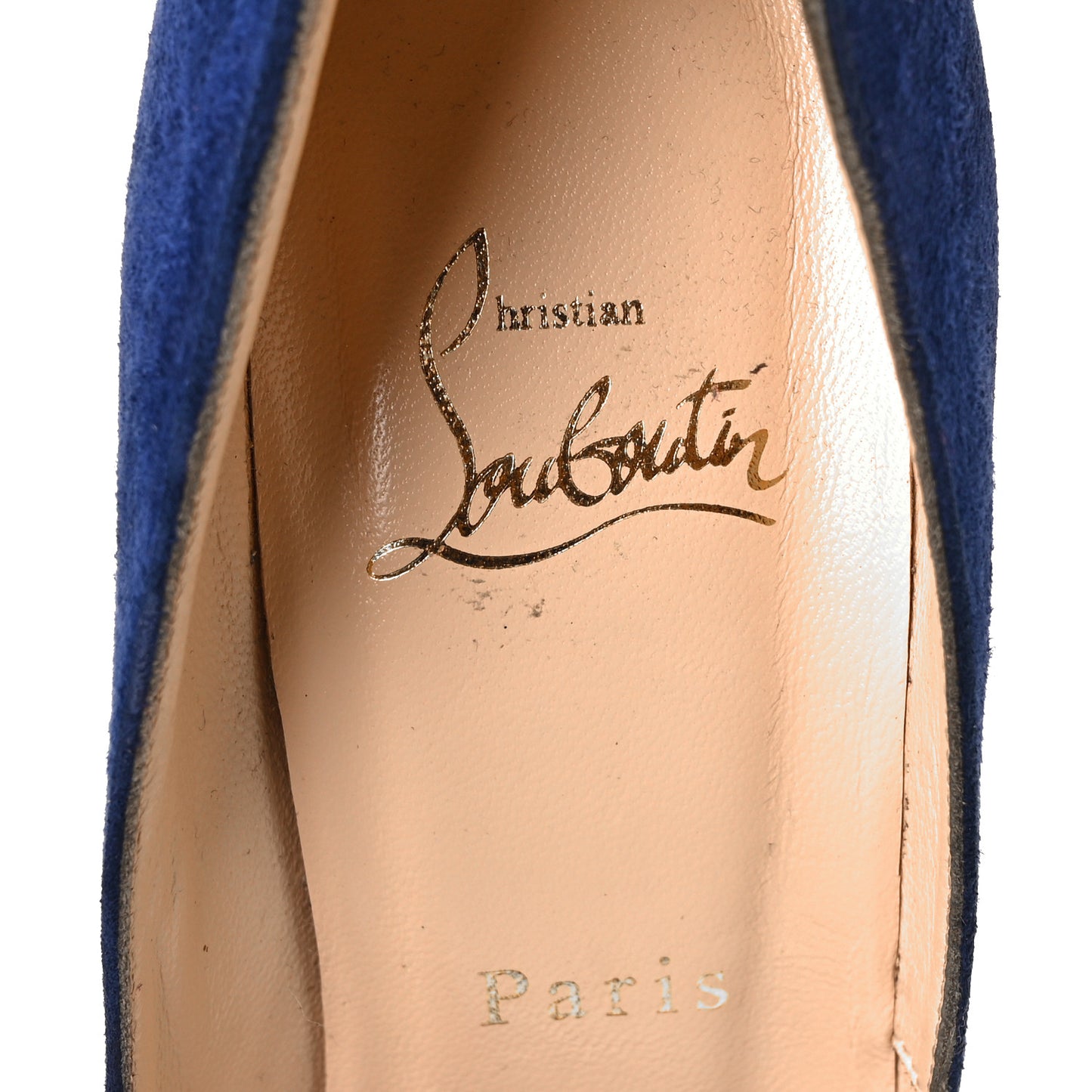Veau Velours Chalumo Pumps 37.5 Indigo