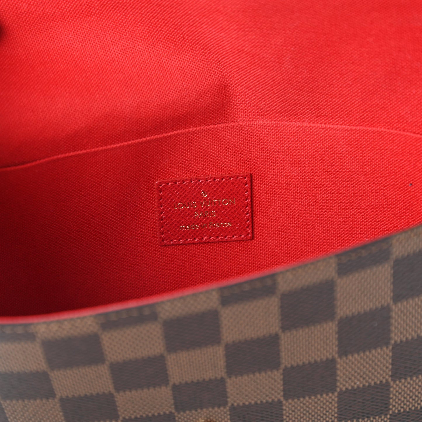 Damier Ebene Pochette Felicie Chain Wallet