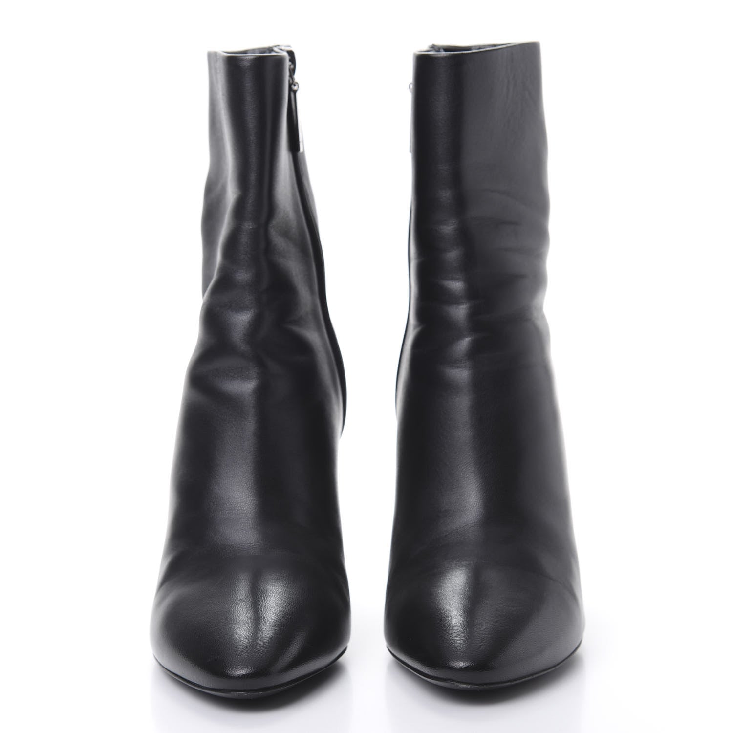 Saint Laurent Nappa Vendome Loulou Ankle Zip Boot 39 Black 2 of 12